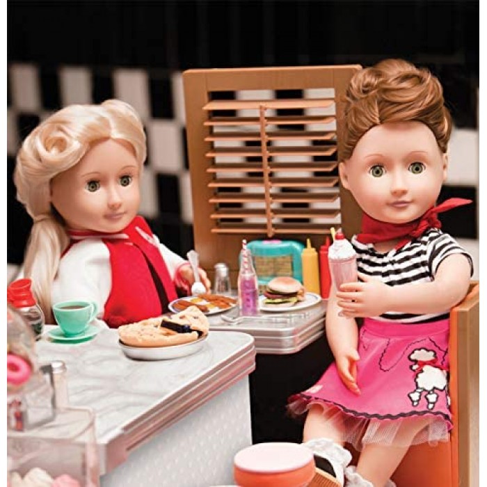 Our Generation Bite to Eat Retro Diner Set